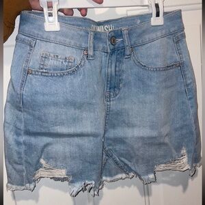 Denim Mini Skirt (XS)